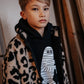 Leopard Sherpa Teddy Jacket