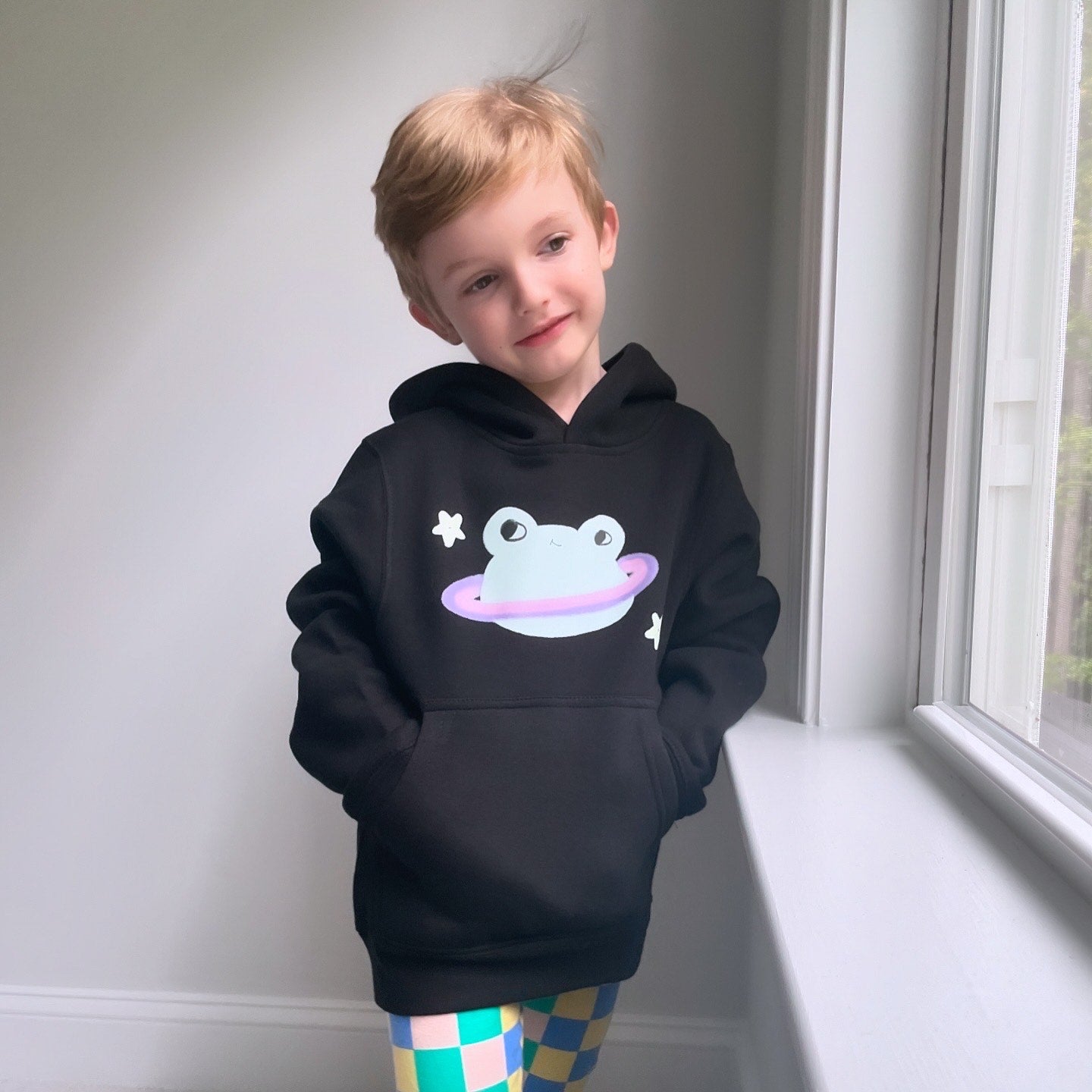 Astronomy Frog Hoodie